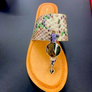 Multi color New Aldo sandals